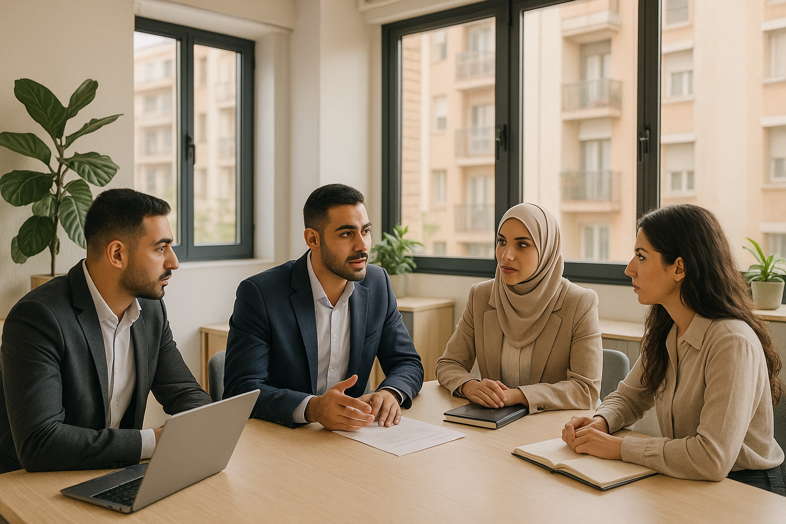 جلسة متابعة مهنية