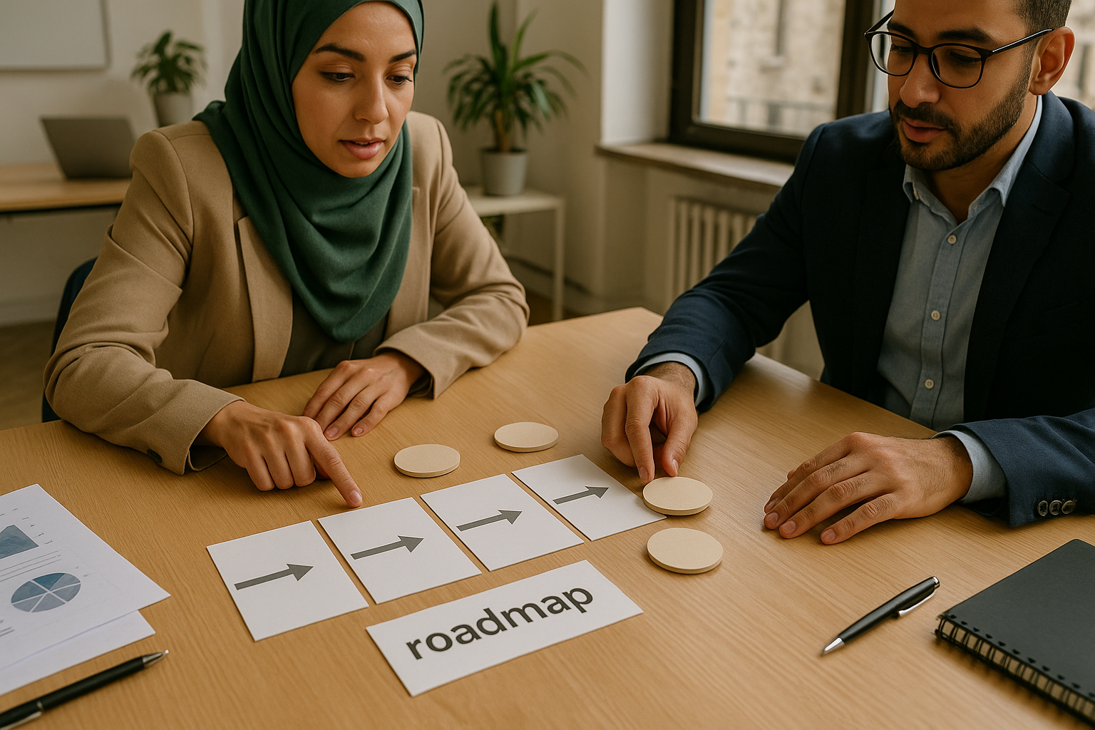 خريطة خطوات عملية